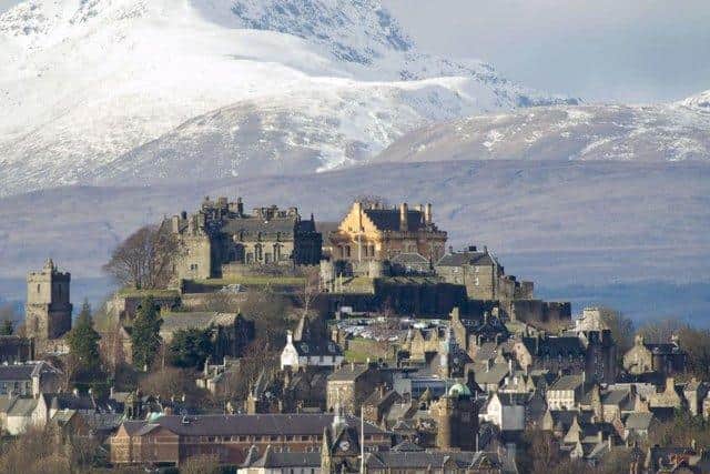 city veiw of stirling